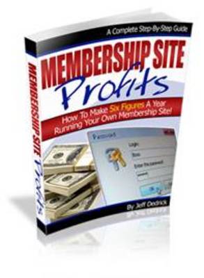 Product picture Membership Site Profits