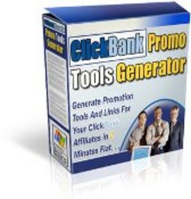 Product picture Clickbank Promo Tools Generator