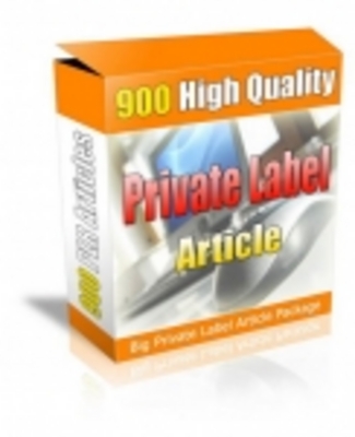 Product picture 900 PLR Articles